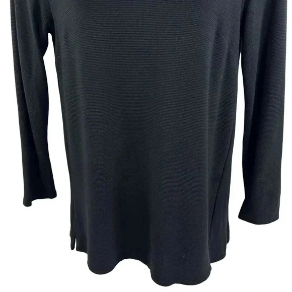 J. Jill Wearever Collection Womens M Ribbed Tunic Sweater Long Sleeve Minimalist - Picture 3 of 14